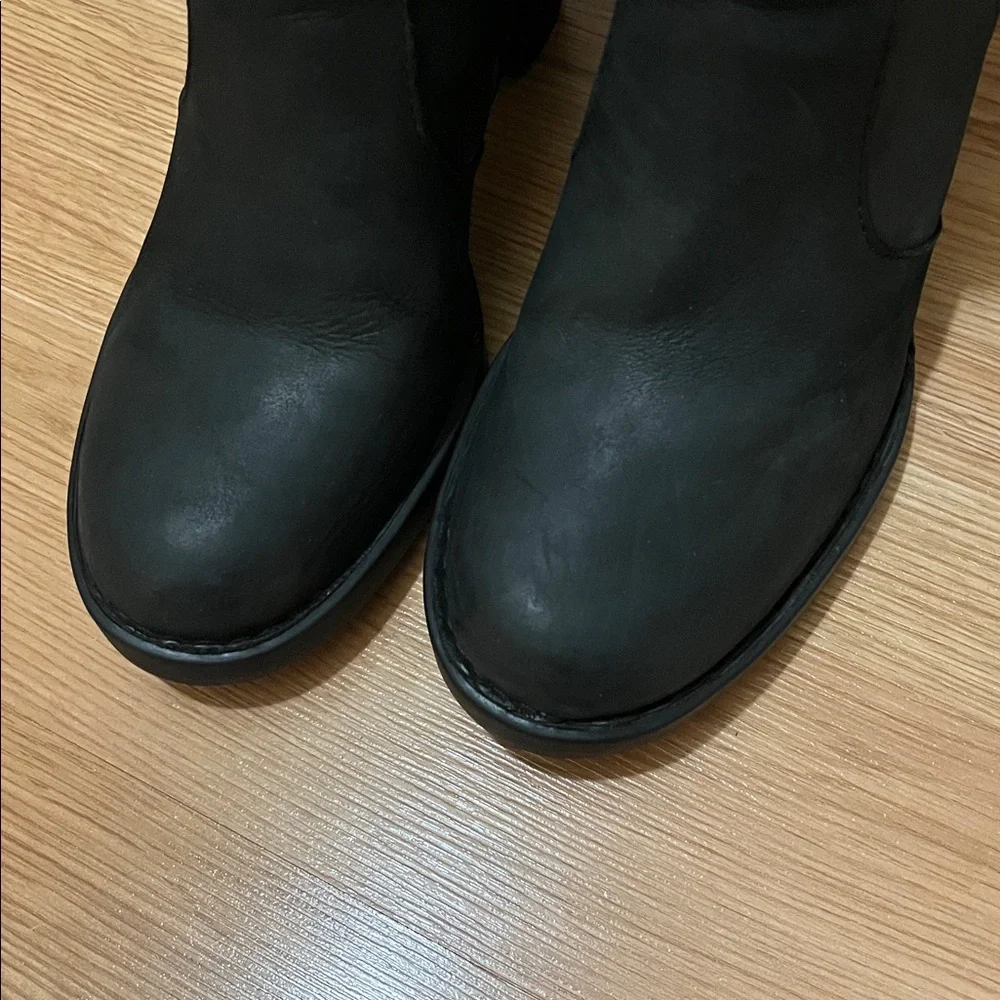 Black Heeled Boots